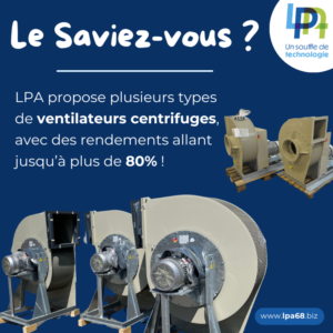 Image à la une - Ventilateurs centrifuges - Actu LPA